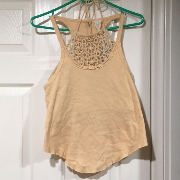 🐹Free People Tie Neck Top - Picture 2 of 4